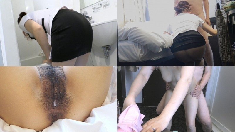 FC2-PPV-4780168 [Private shoot, fantasy raw creampie]  She gets turned on by the hotel room attendant's panty shot and makes her suck her dick and injects semen into her! Her plump ass is so erotic it's irresistible.